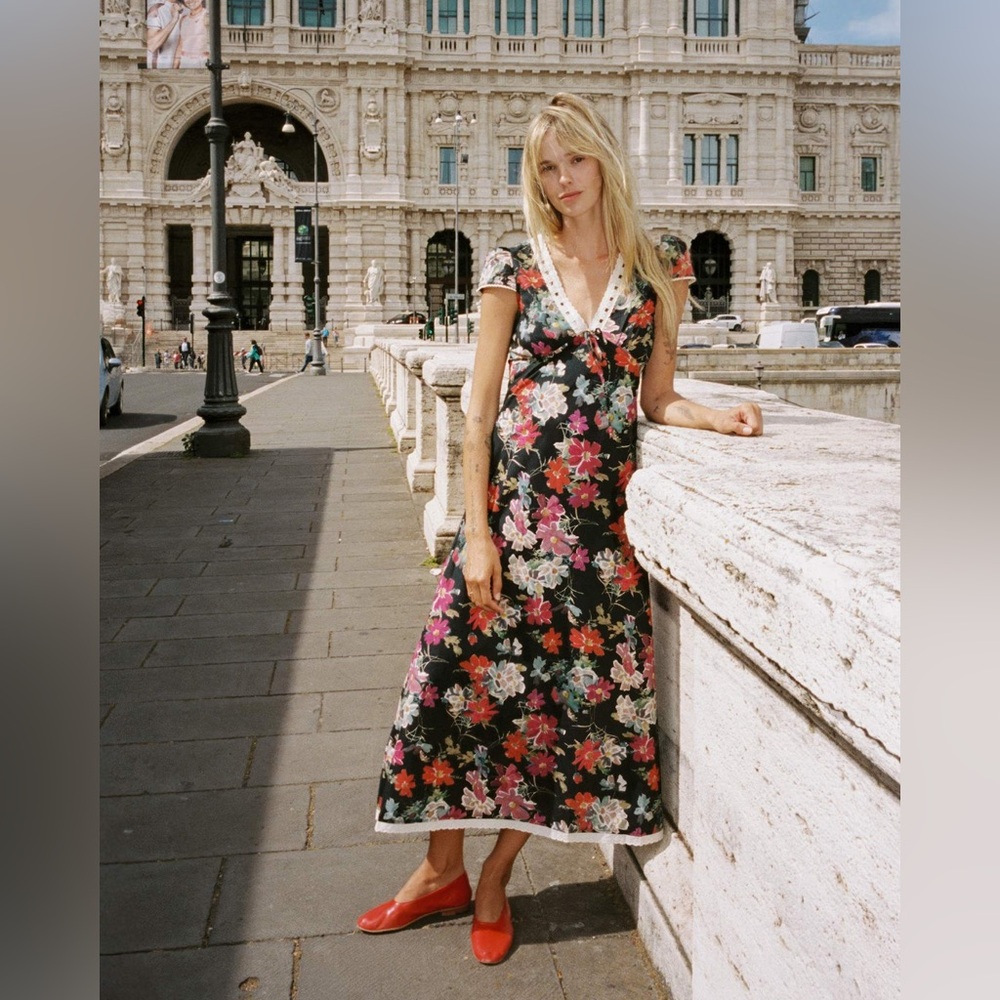 CD The Cordelia Dress in Cosmos Floral